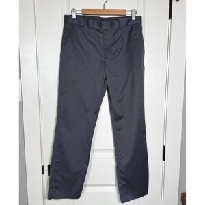 Bonobos Friday Steel Gray Straight Fit Cotton Dress Pants Men Size‎ 32 x 30